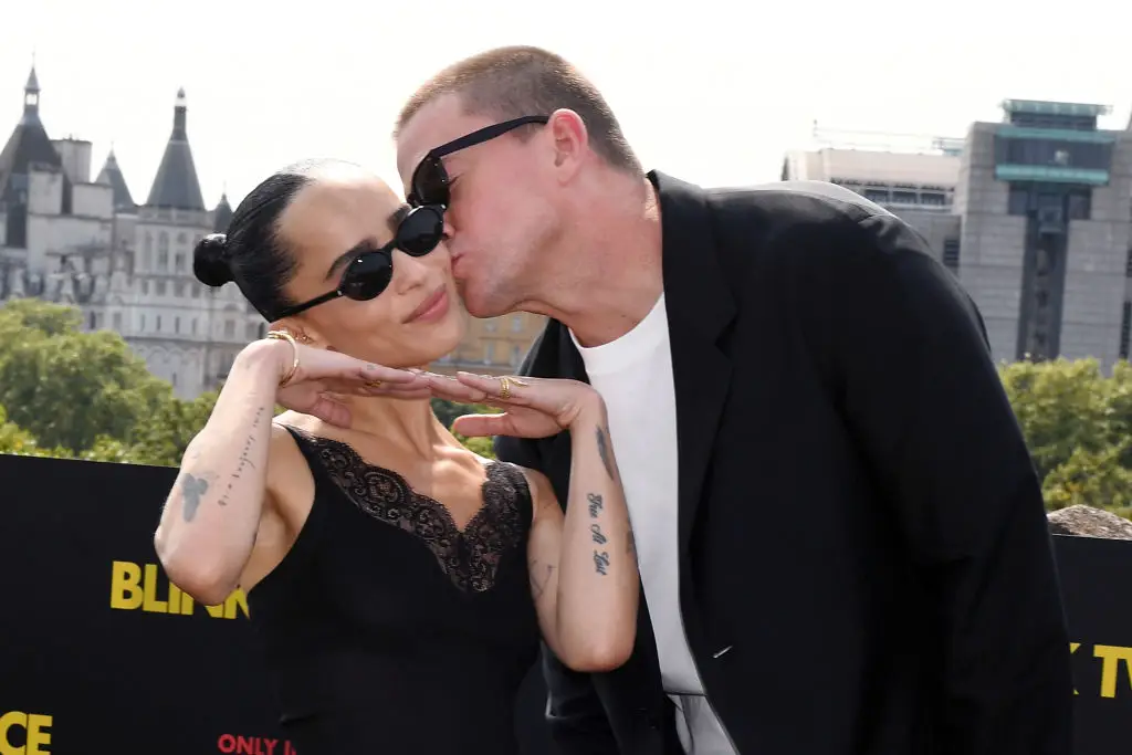 The former couple met when working together in 2021 (Nicky J Sims/Getty Images)