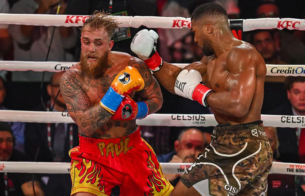 Paul suffered a broken jaw in his recent bout with Anthony Joshua (Giorgio VIERA / AFP via Getty Images)