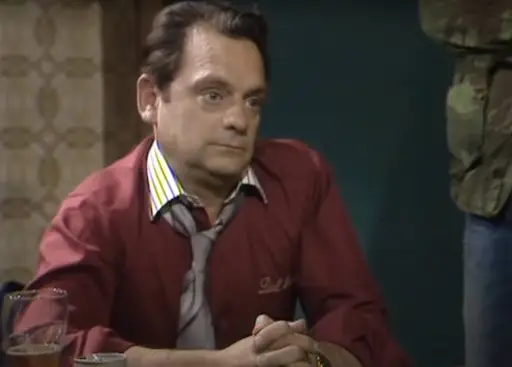 Sir David Jason played Derek 'Del Boy' Trotter for over twenty years.
