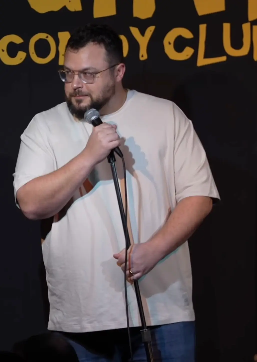 Ben Bankas' sold-out shows at the Laugh Camp Comedy Club in Minnesota were cancelled in wake of his joke about Good (Instagram/@benbankas2)