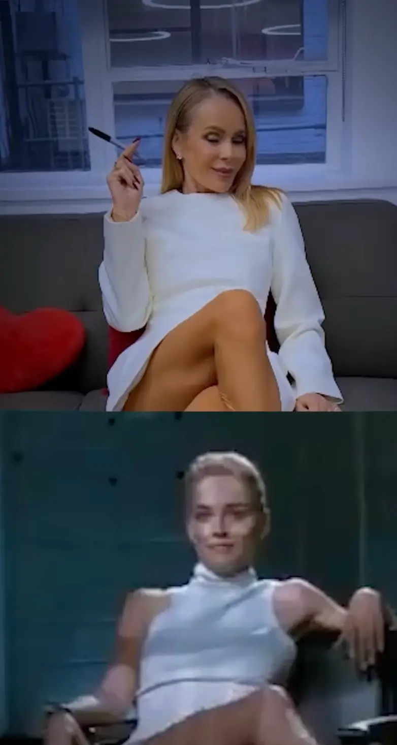 Amanda recreated the infamous scene (noholdenback/Instagram)