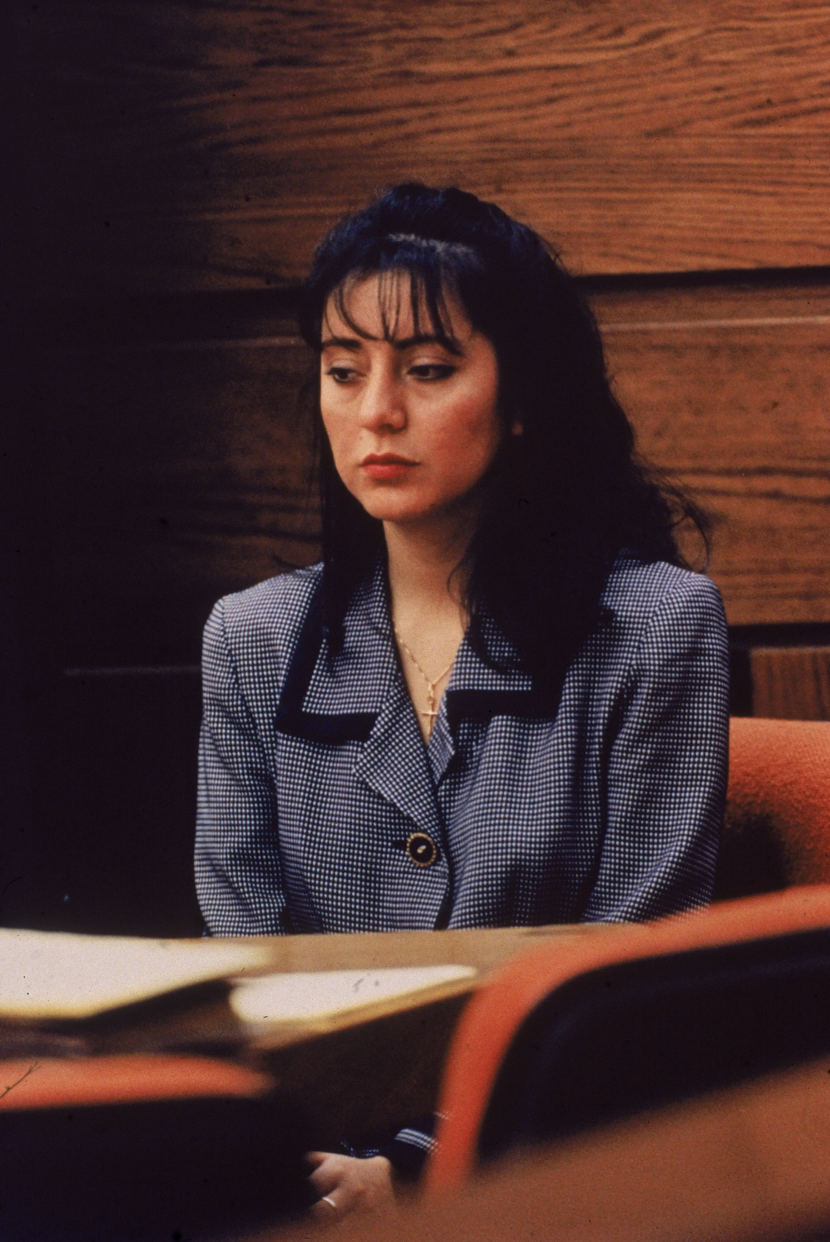 Lorena Bobbitt / Gallo whilst on trial (Consolidated News Pictures via Getty Images)