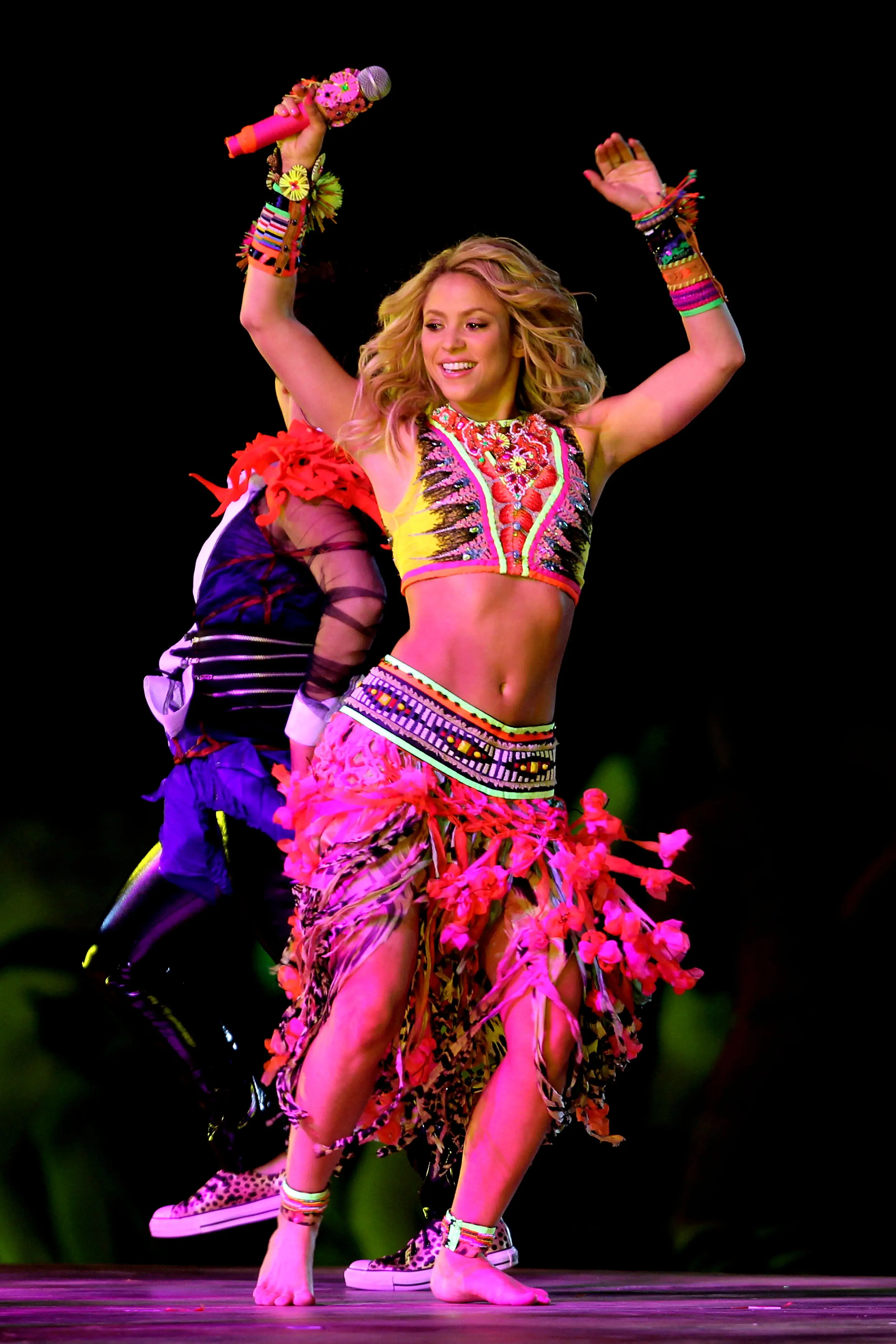 Shakira at the 2010 World Cup. (Clive Rose/Getty Images)