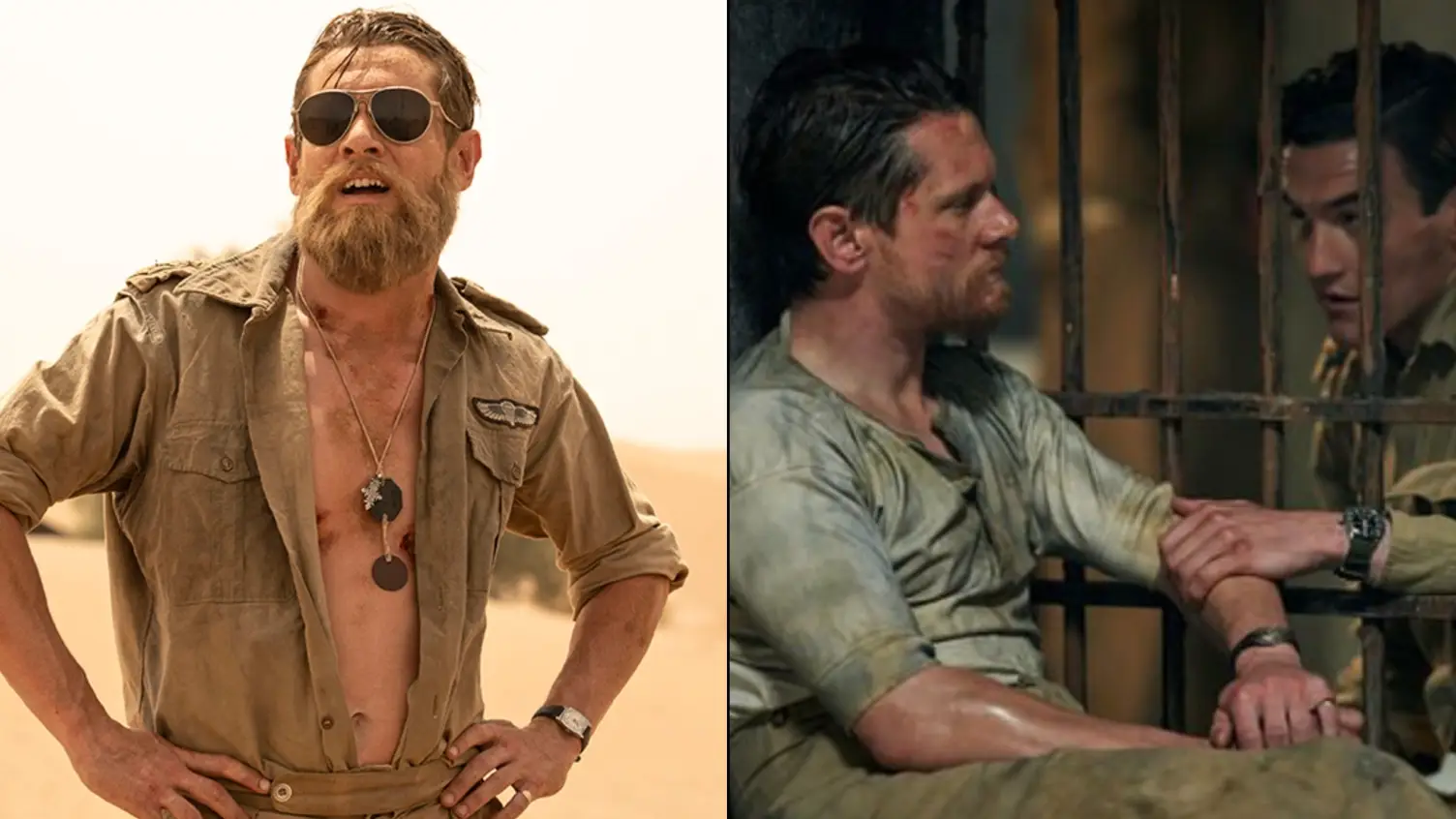 Viewers are calling Jack O'Connell 'one of finest actors of generation' for role as drunken unhinged war hero