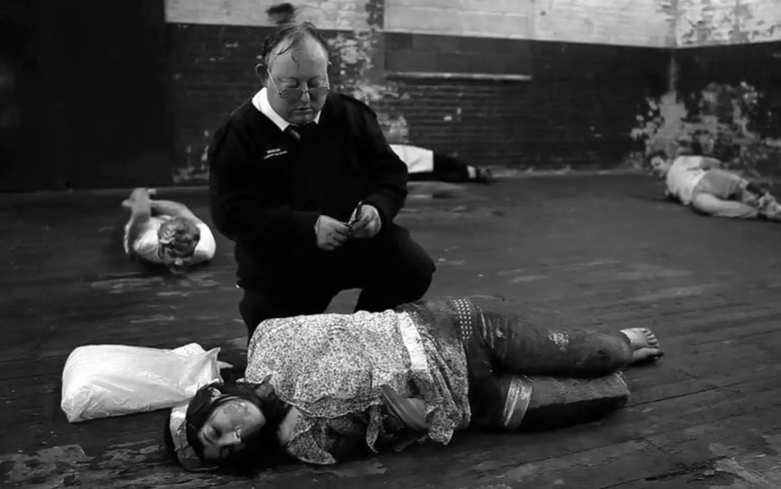 An actor from The Human Centipede 2 revealed how they filmed a particularly 'horrible' scene (Six Entertainment Company)