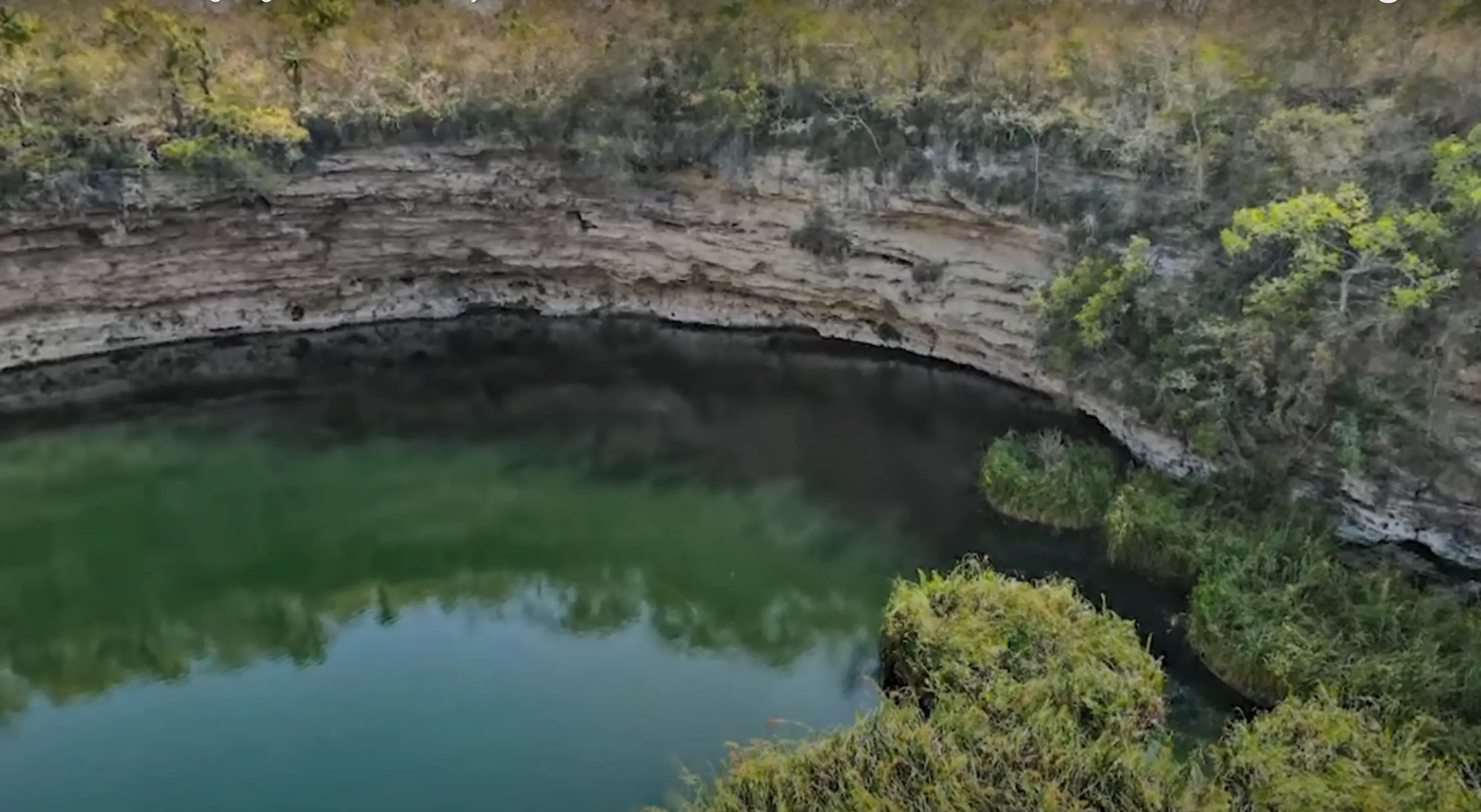 The Zacatón sinkhole claimed Exley's life (Getty Stock Photo)