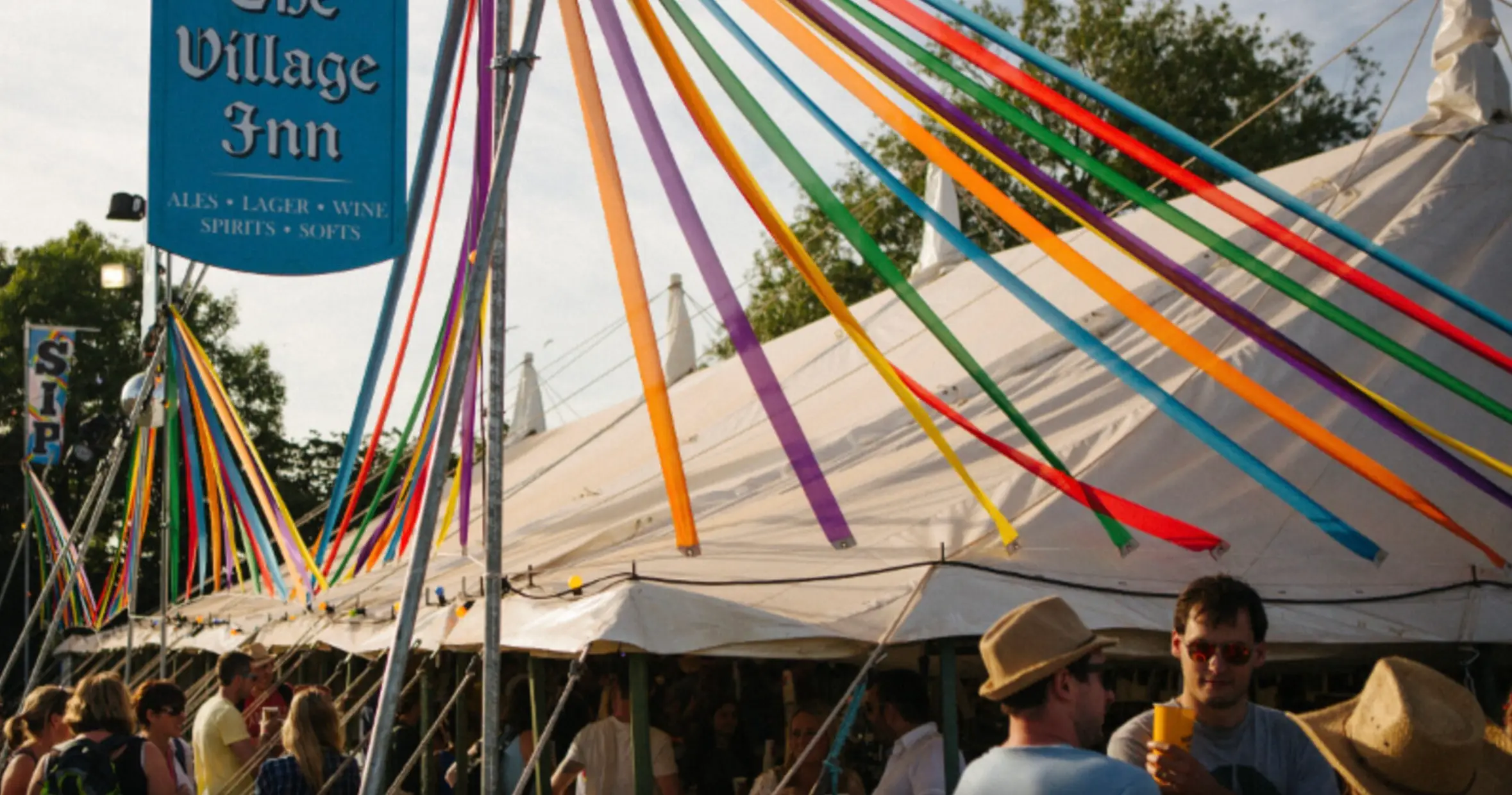 Getting a round in at the Village Inn will cost you a few quid. (Glastopedia/Workers Beer Company)