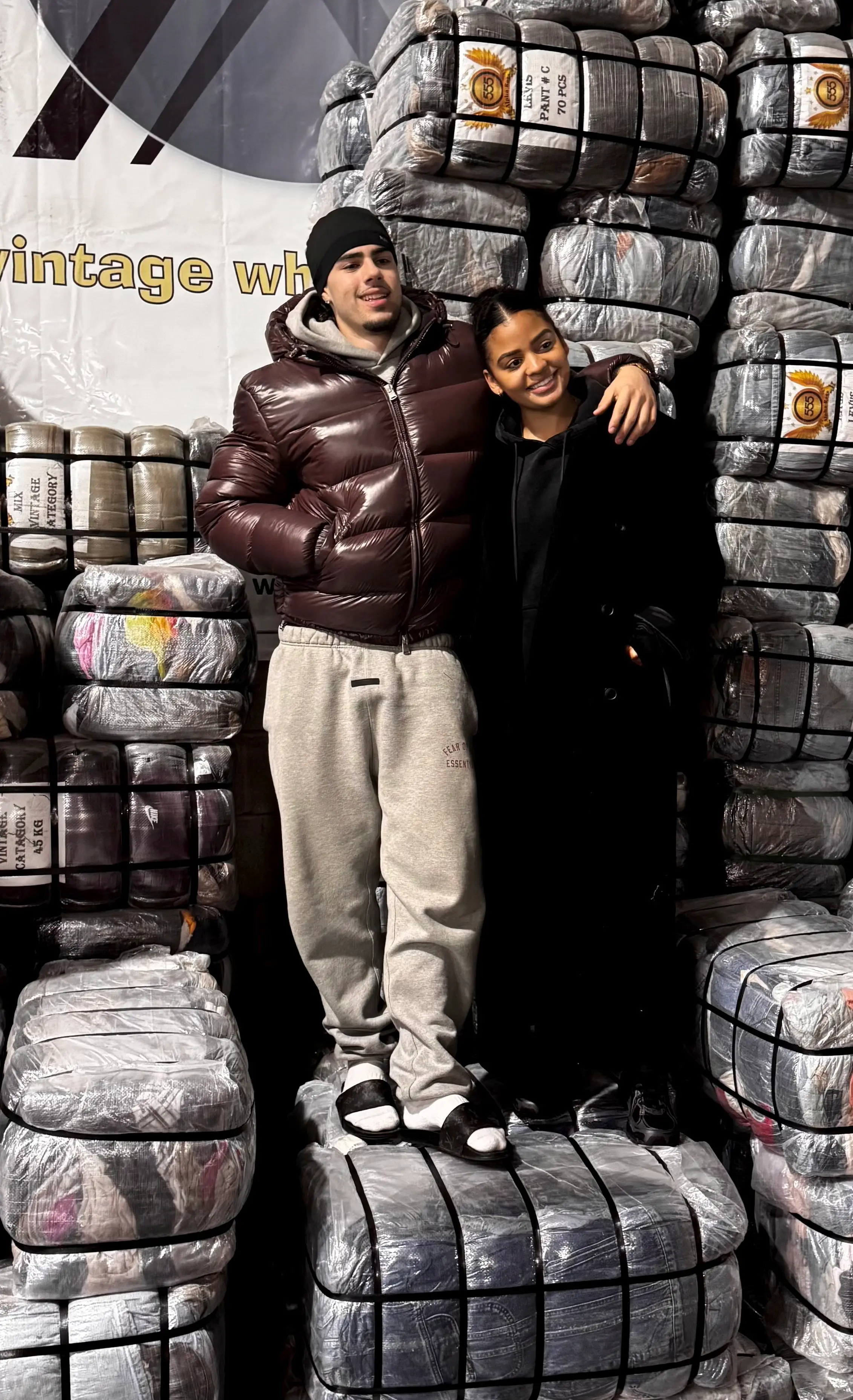 The pair have a successful reselling brand (SWNS)