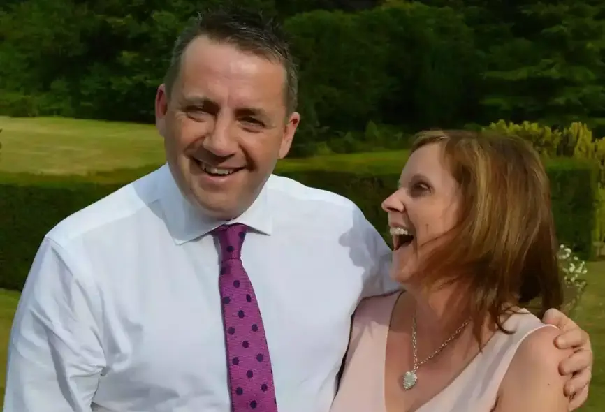 John Hunt pictured with his late wife (BBC)