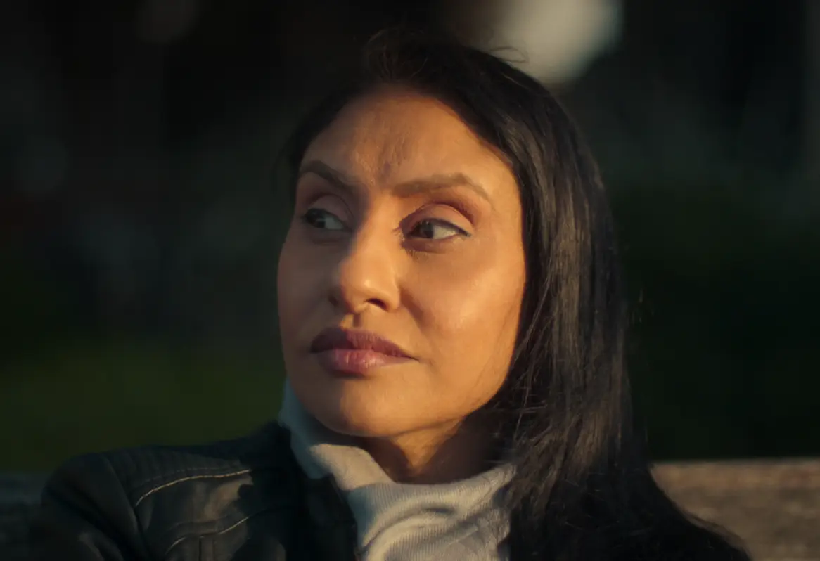 Kirat Assi spent years being catfished by someone very close to her. (Netflix)