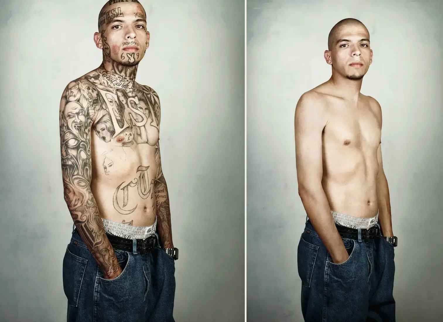 Dennis Zamoran said he didn't 'want to return to who I used to be' (Skin Deep Steven Burton)