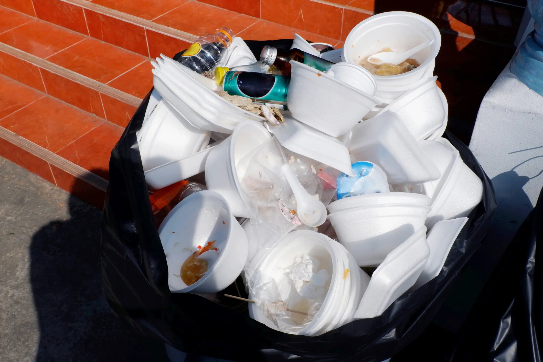 You can recycle polystyrene, just not at home (Getty Stock Images)