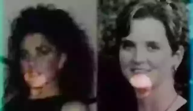 The women in both pictures shared a number of similarities (CBS)