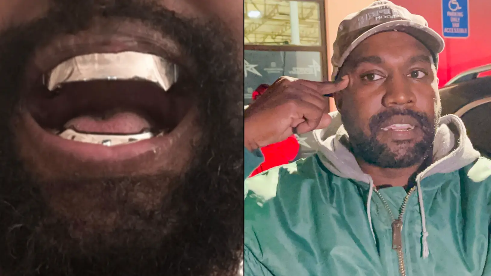 MEGA/Getty Instagram/Kanye West