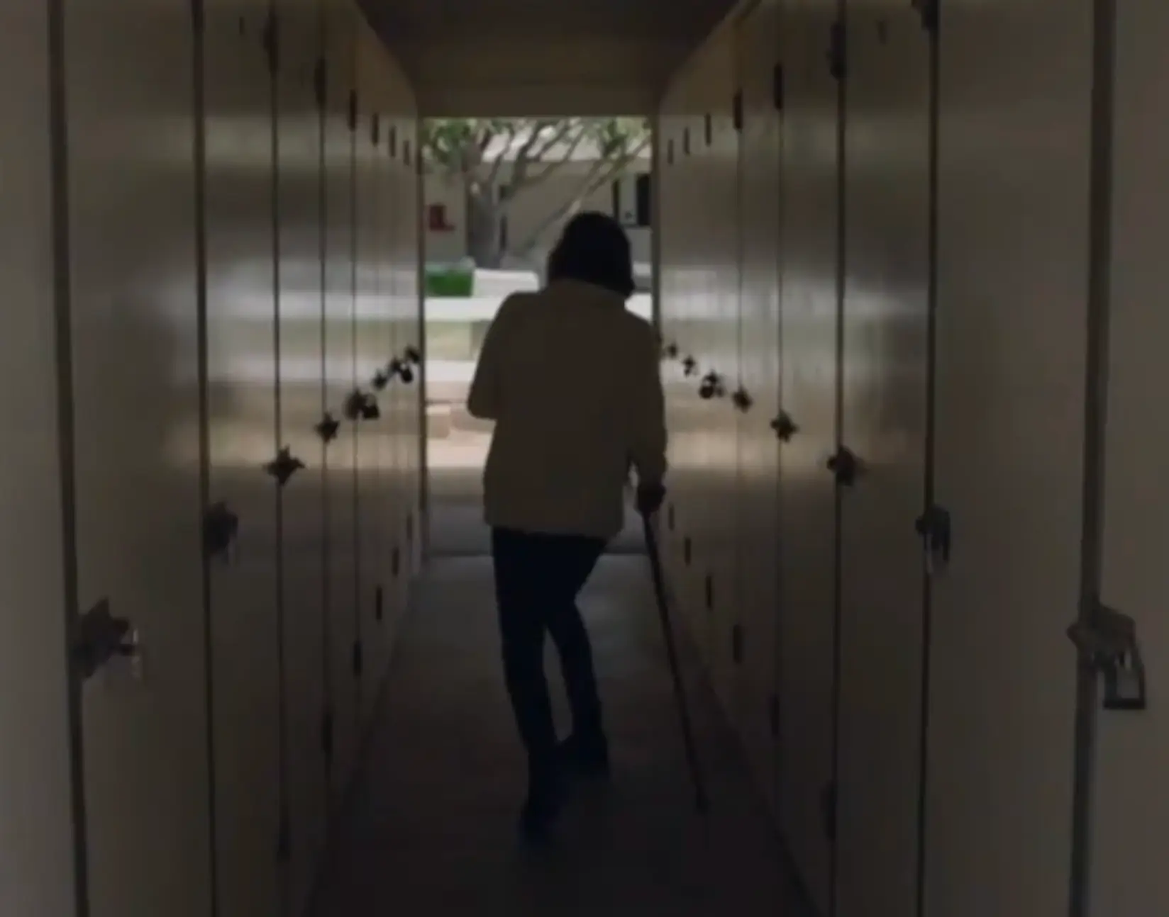 Selma Blair has needed a cane and service dog at various points (ITV)