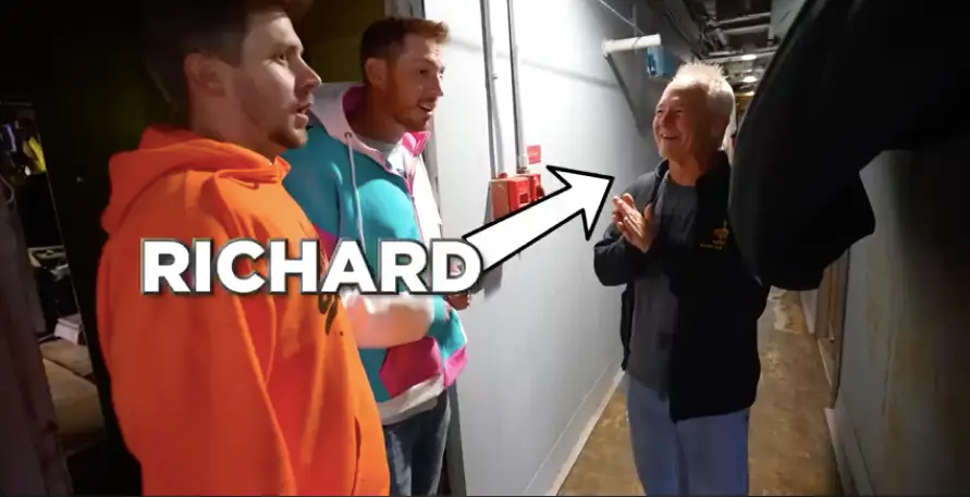 Richard turned the station into a hotel in 2012. (YouTube/JStu)