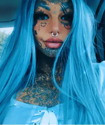 Amber Luke started getting tattoos when she was 16 (amberluke666/Instagram )