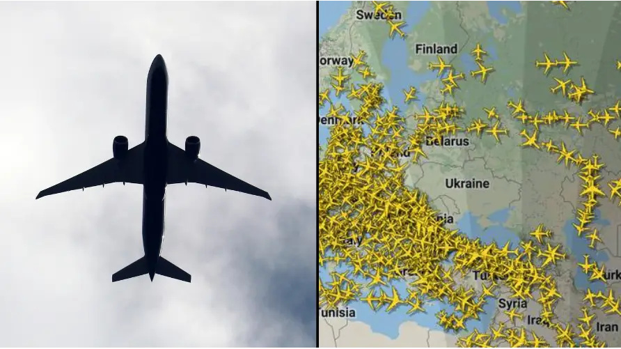 Alamy/FlightRadar24