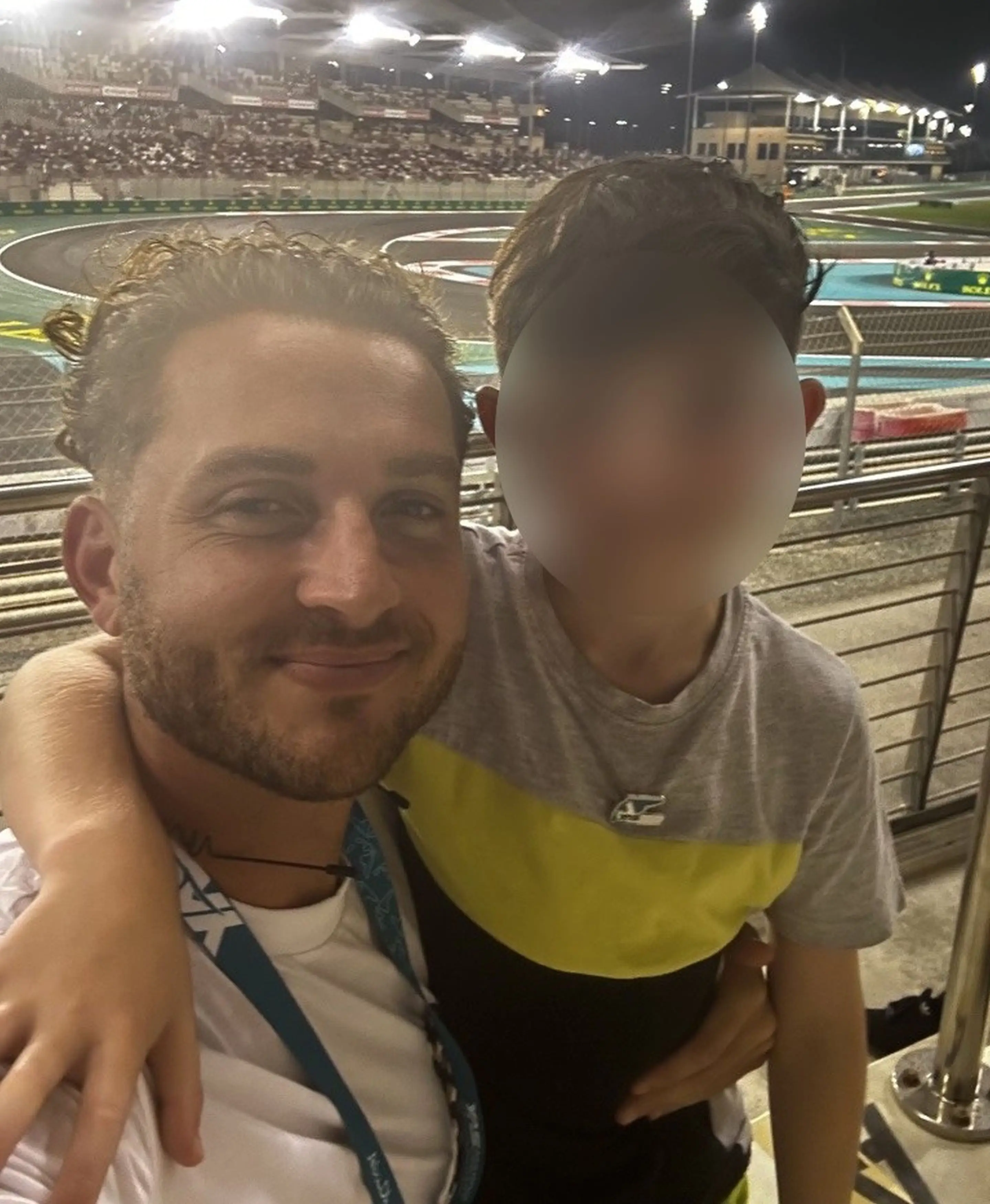 Zachary and his son (Kennedy News and Media)