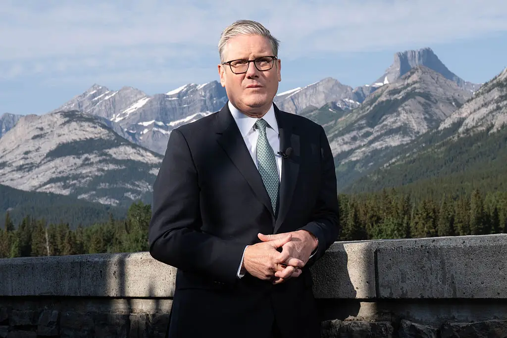 Starmer was asked if the UK would support the US in their stance (Stefan Rousseau - Pool/Getty Images)