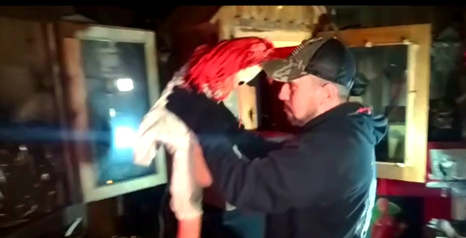 Emergency services tried to revive the investigator when he was discovered alone in his hotel room (Facebook/Dan Rivera)