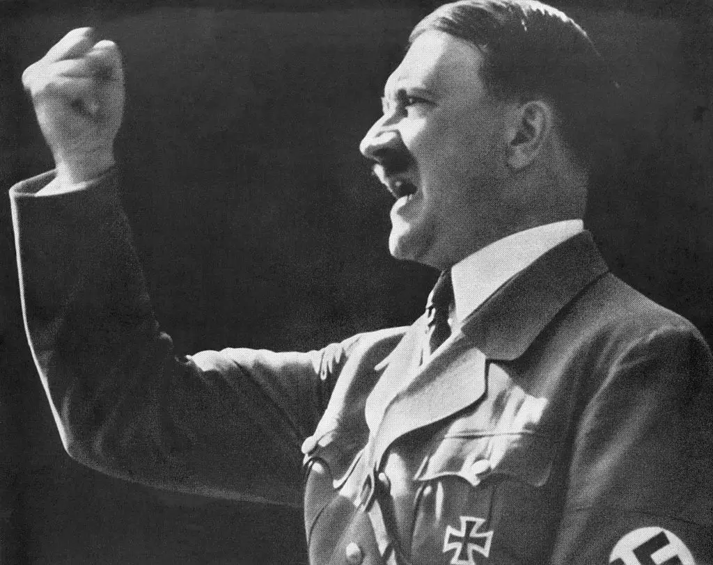 Adolf Hitler died alongside Eva Braun, his wife of one day, in April 1945 (Getty Stock Image/Bettmann)
