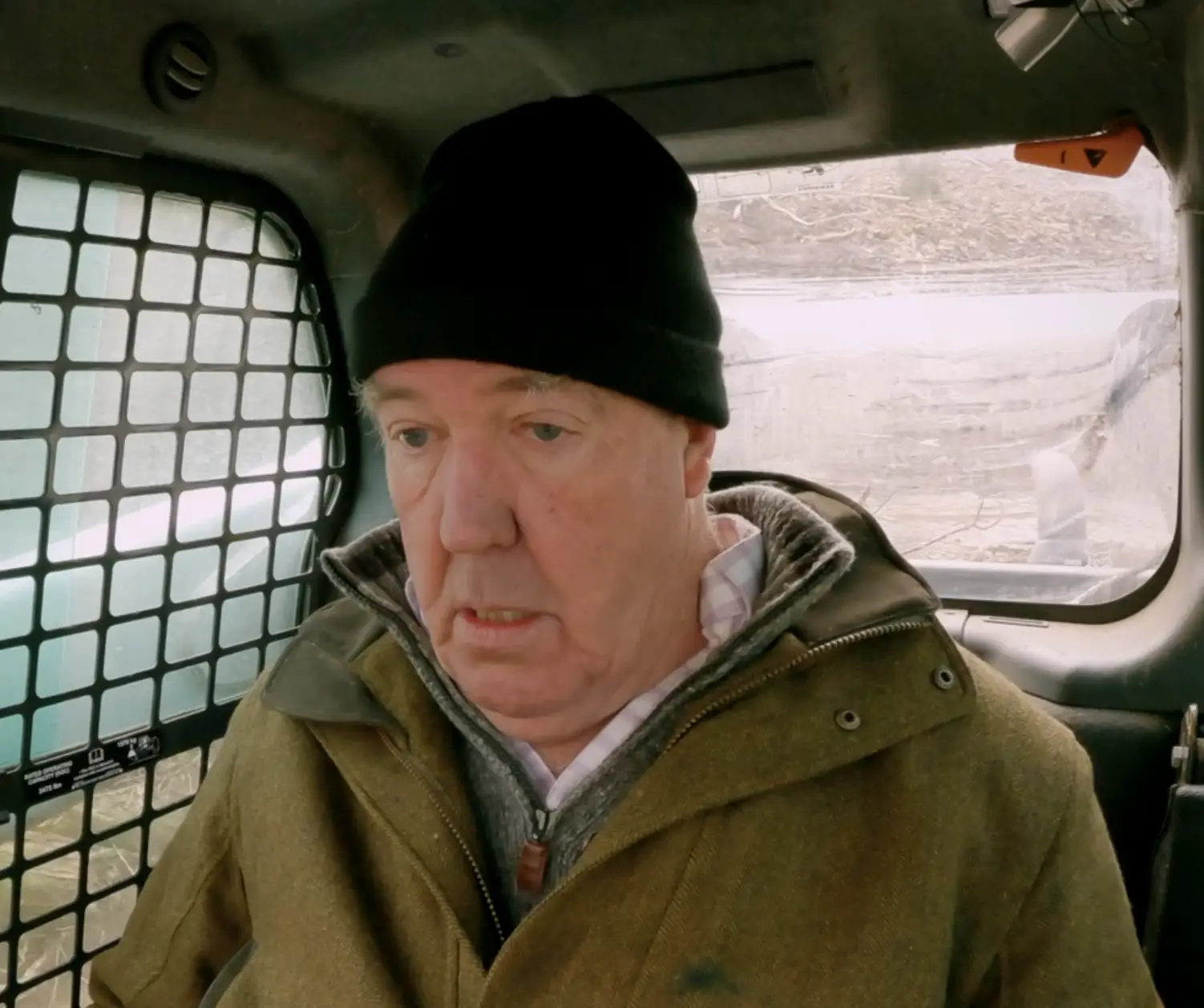 Jeremy Clarkson during the third season of Clarkson's Farm. (Amazon Prime Video)