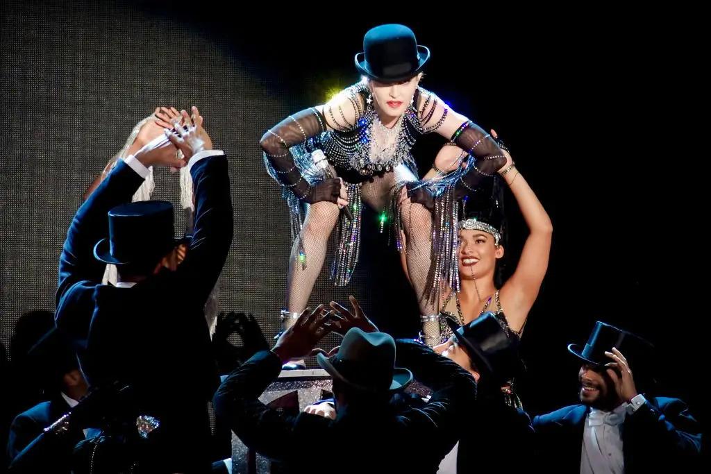 No, not that Madonna.