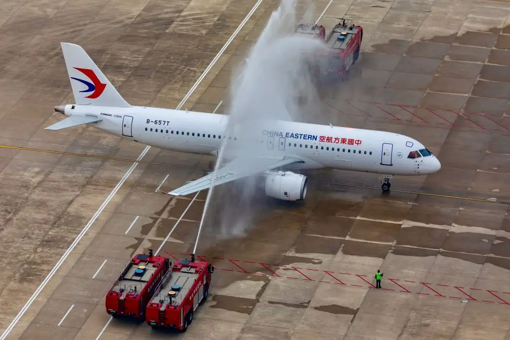 The salute is an act of respect or appreciation for an aircraft (Getty Stock Images)