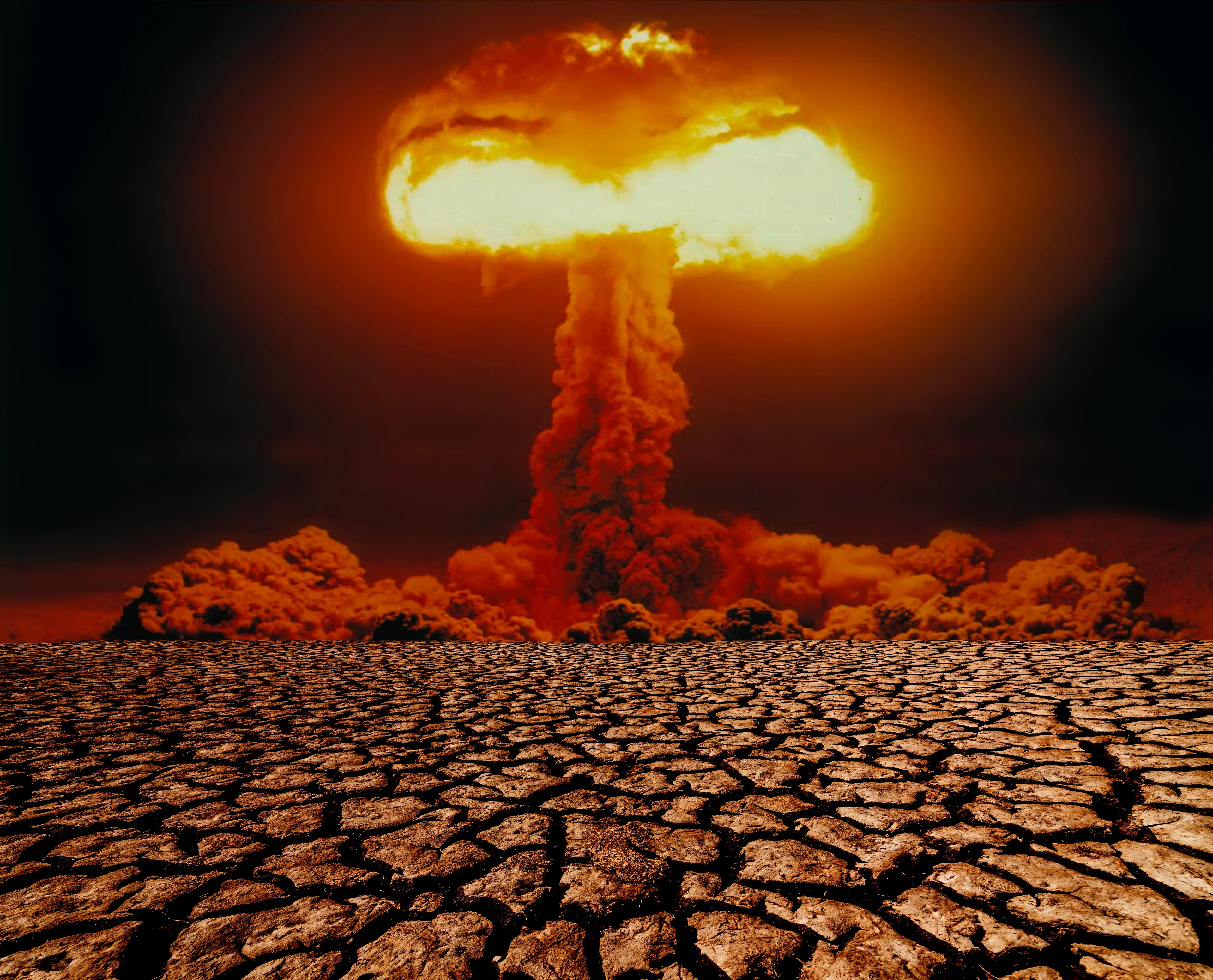 The clock signifies how close humanity is to self-inflicted Armageddon.