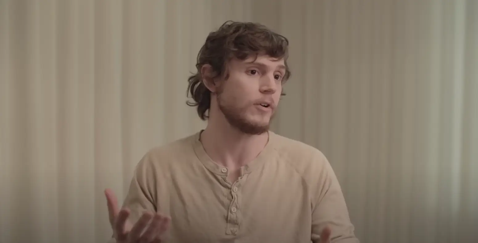 Evan Peters opened up about his preparation for the role.