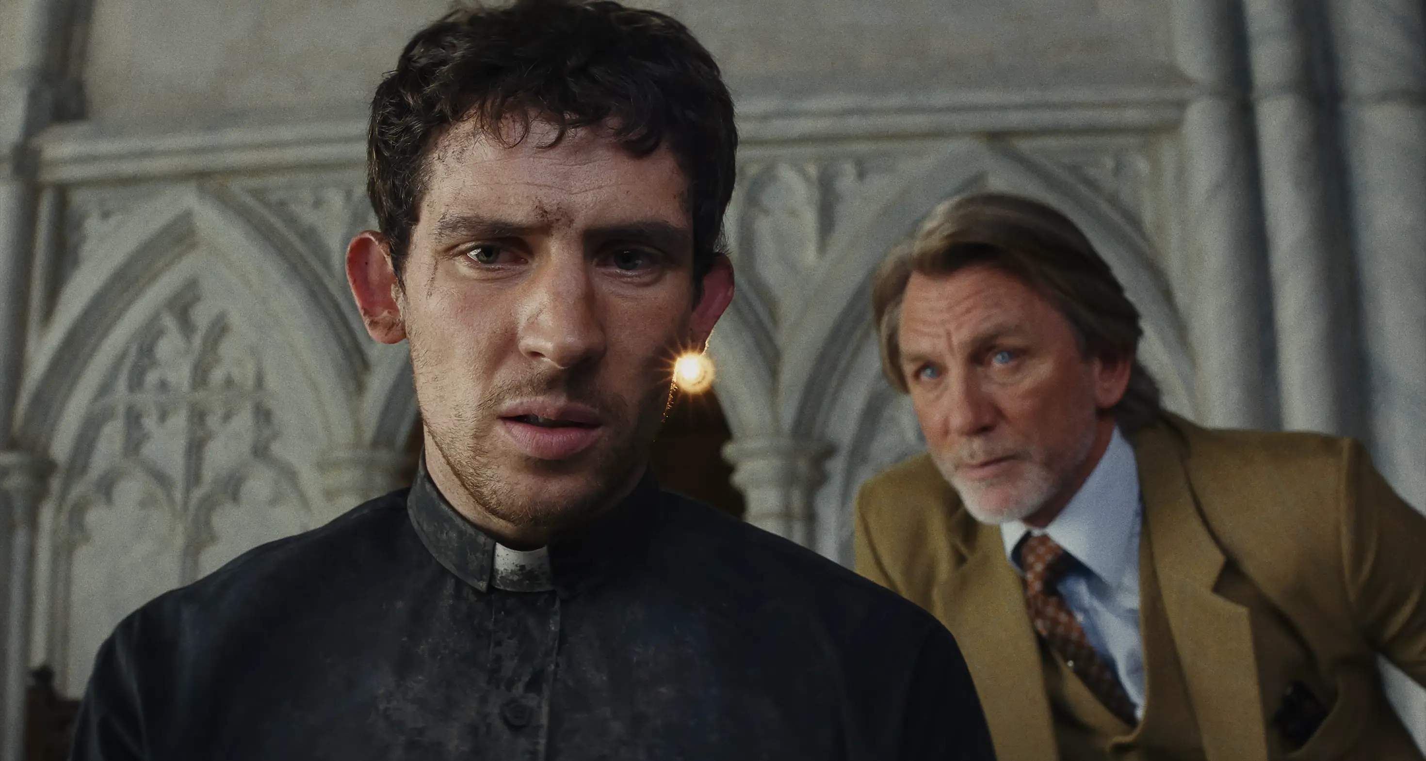 O'Connor and Daniel Craig are on top form in this spooky murder mystery (Netflix)
