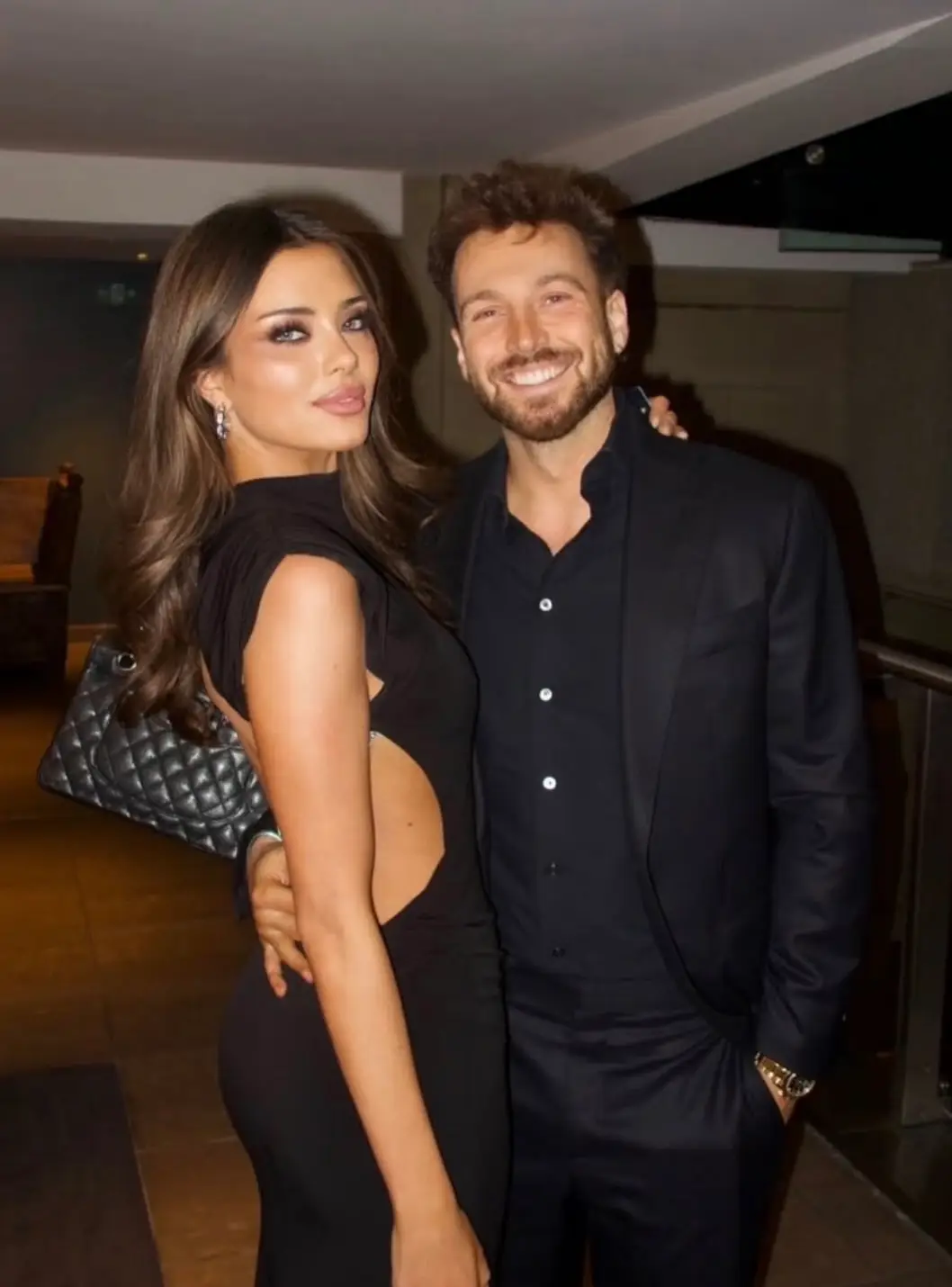 The 33-year-old has moved on with Talitha Balinska since splitting from Zara McDermott (Instagram/@samthompsonuk)