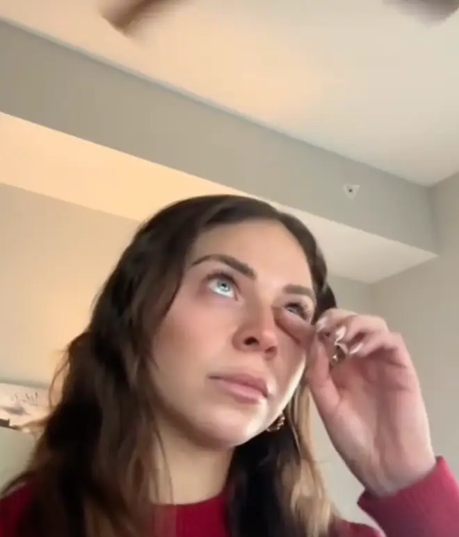 Brittany Pietsch filmed the moment she was told she was being laid off from her job.