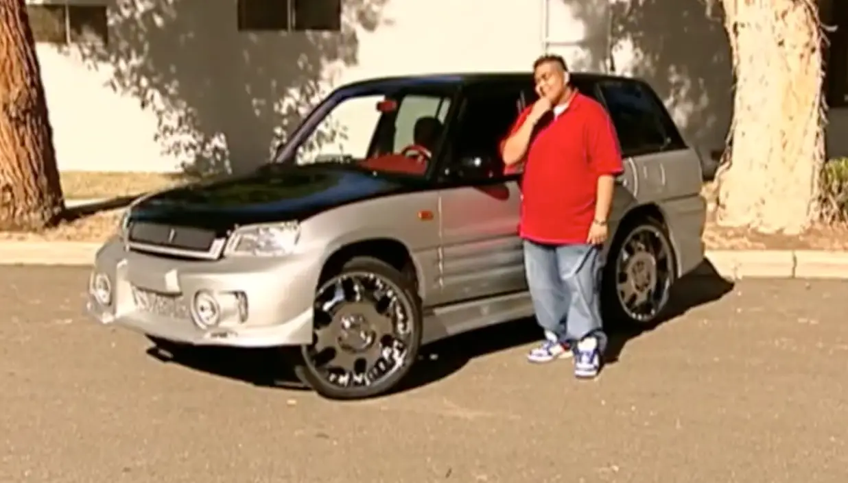 Justin's pimped out motor (MTV)