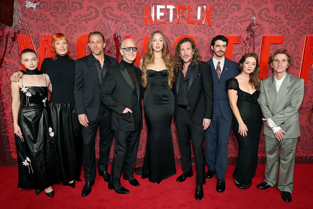 Ryan Murphy and the cast of Monster: The Lizzie Borden Story (Dia Dipasupil/WireImage)
