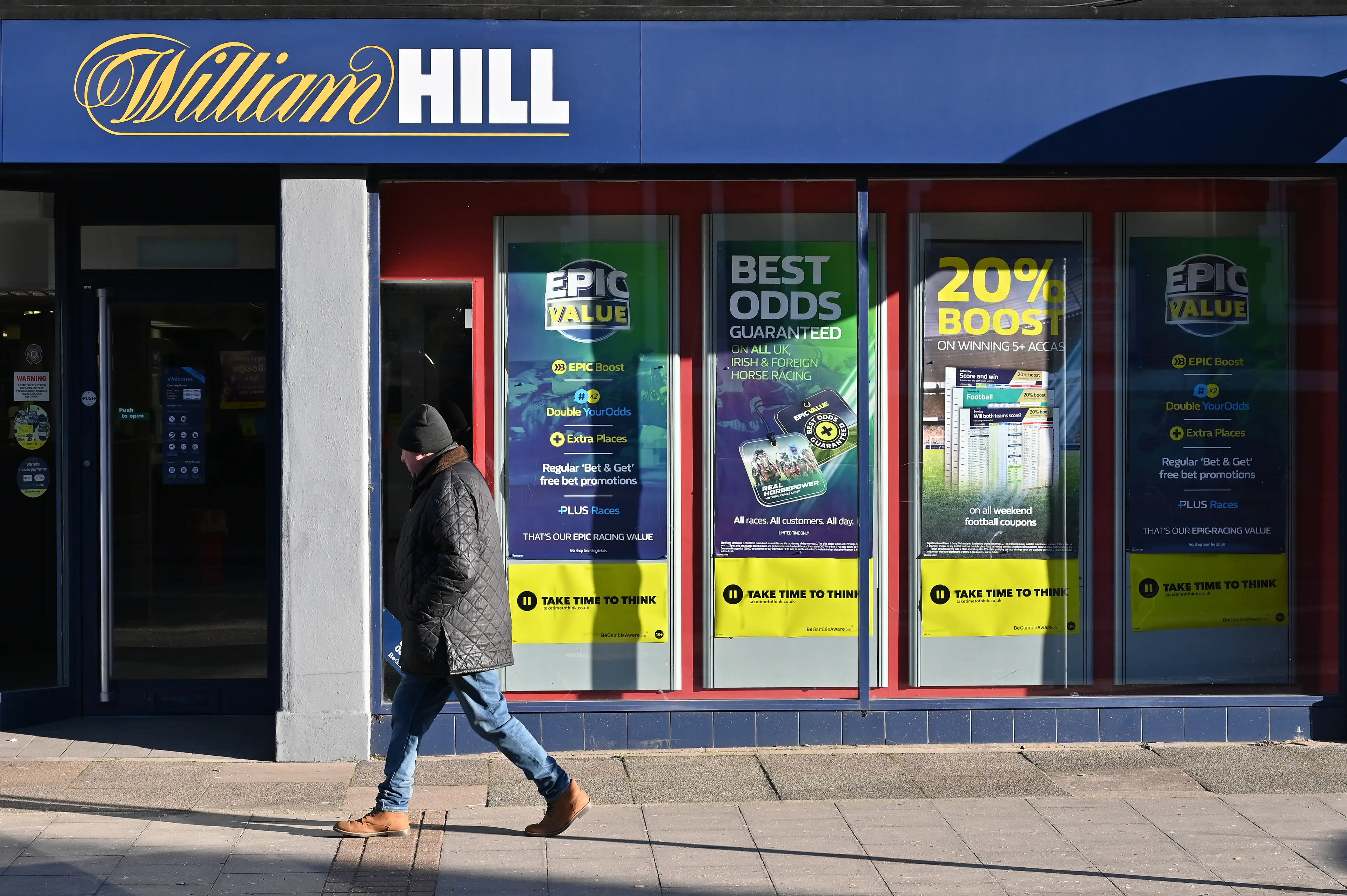 Clauses slipped into the terms and conditions will 'protect' William Hill, a lawyer said (John Keeble/Getty Images)
