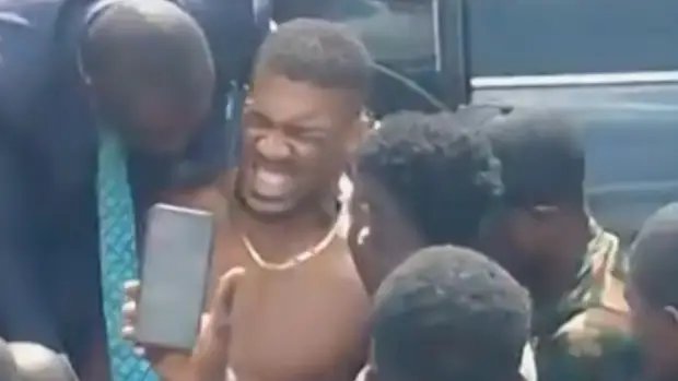 Anthony Joshua discharged from hospital as he pays respects to close friends who died