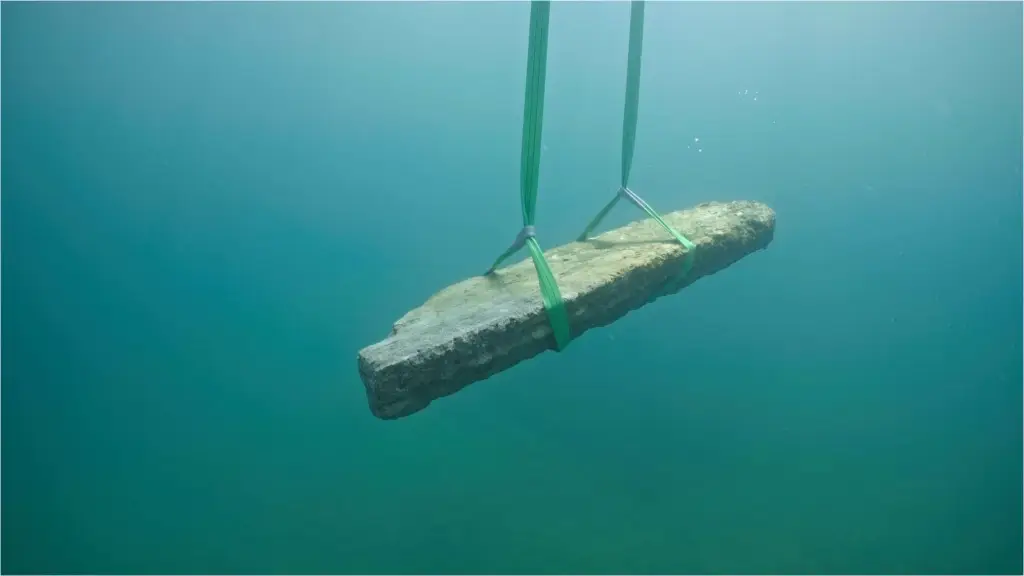 It shows how the Romans constructed their maritime devices (Soprintendenza ABAP per l'Area Metropolitana di Napoli/ Facebook)