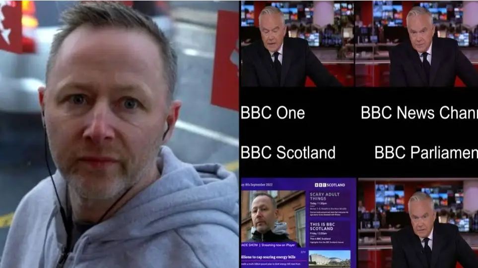 BBC Scotland was airing Limmy's Show while other channels broke the Queen's death