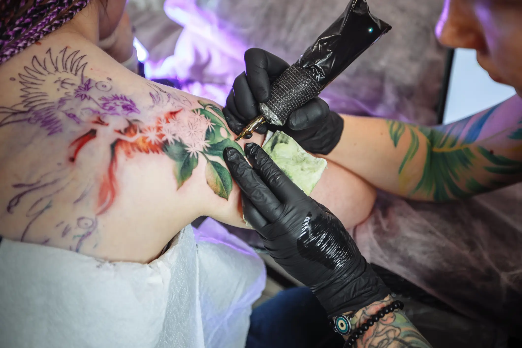 This could be linked to the immune system reaction triggered by tattoos, although further research is needed (Getty Stock Images)