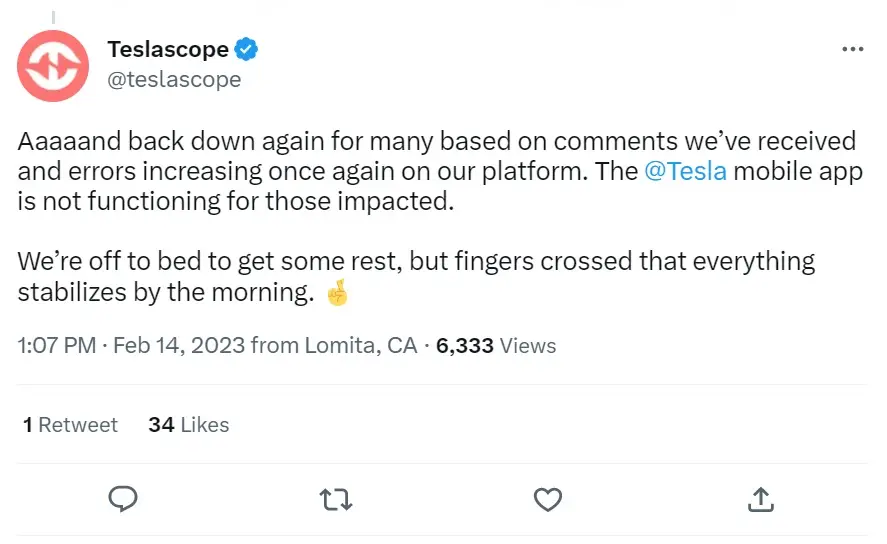 Hopes that the app would be back and working fell flat as many users saw their service drop out once more.