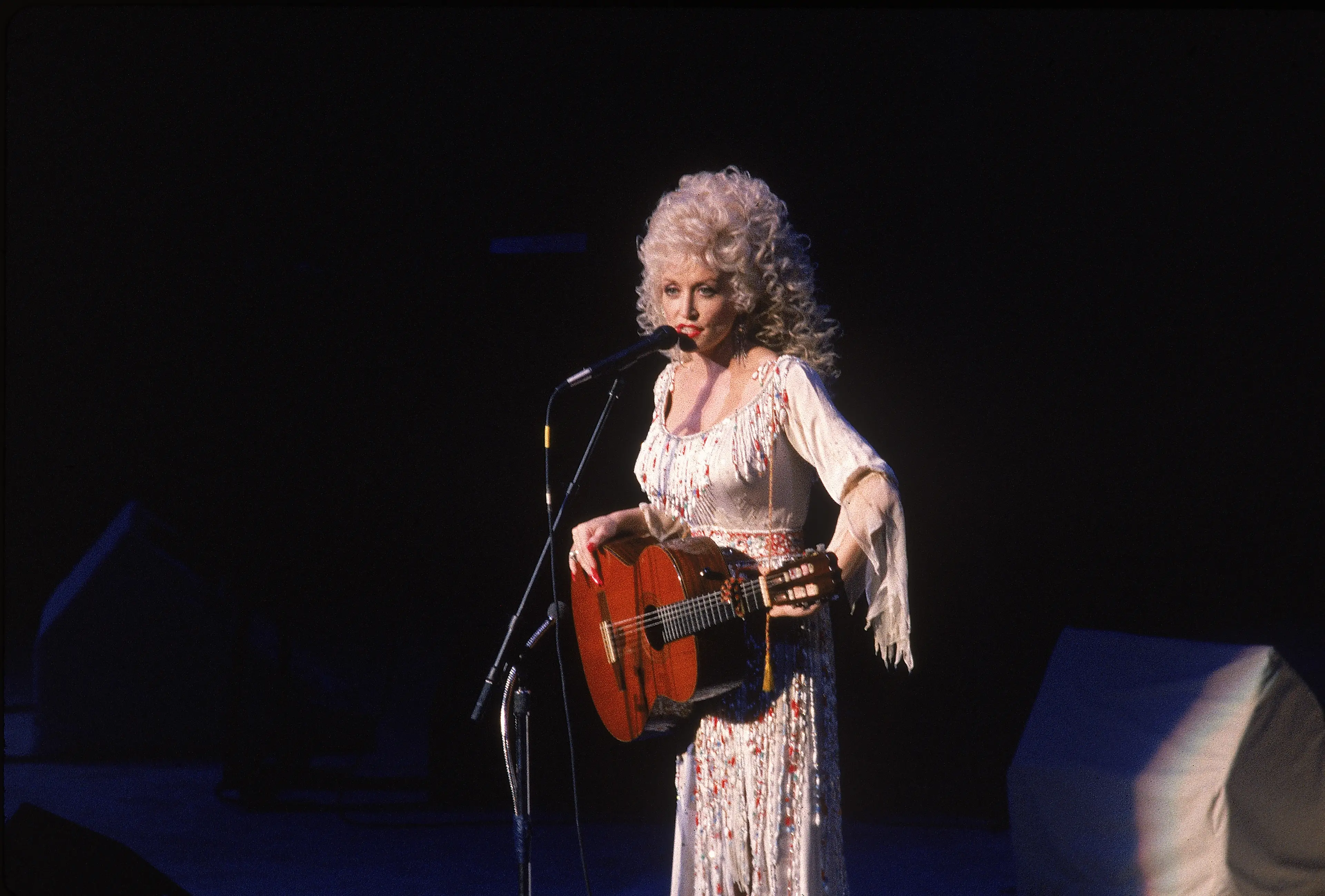 Dolly, pictured in 1978, issued an update on how she was doing just days ago (Robin Platzer/Getty Images)