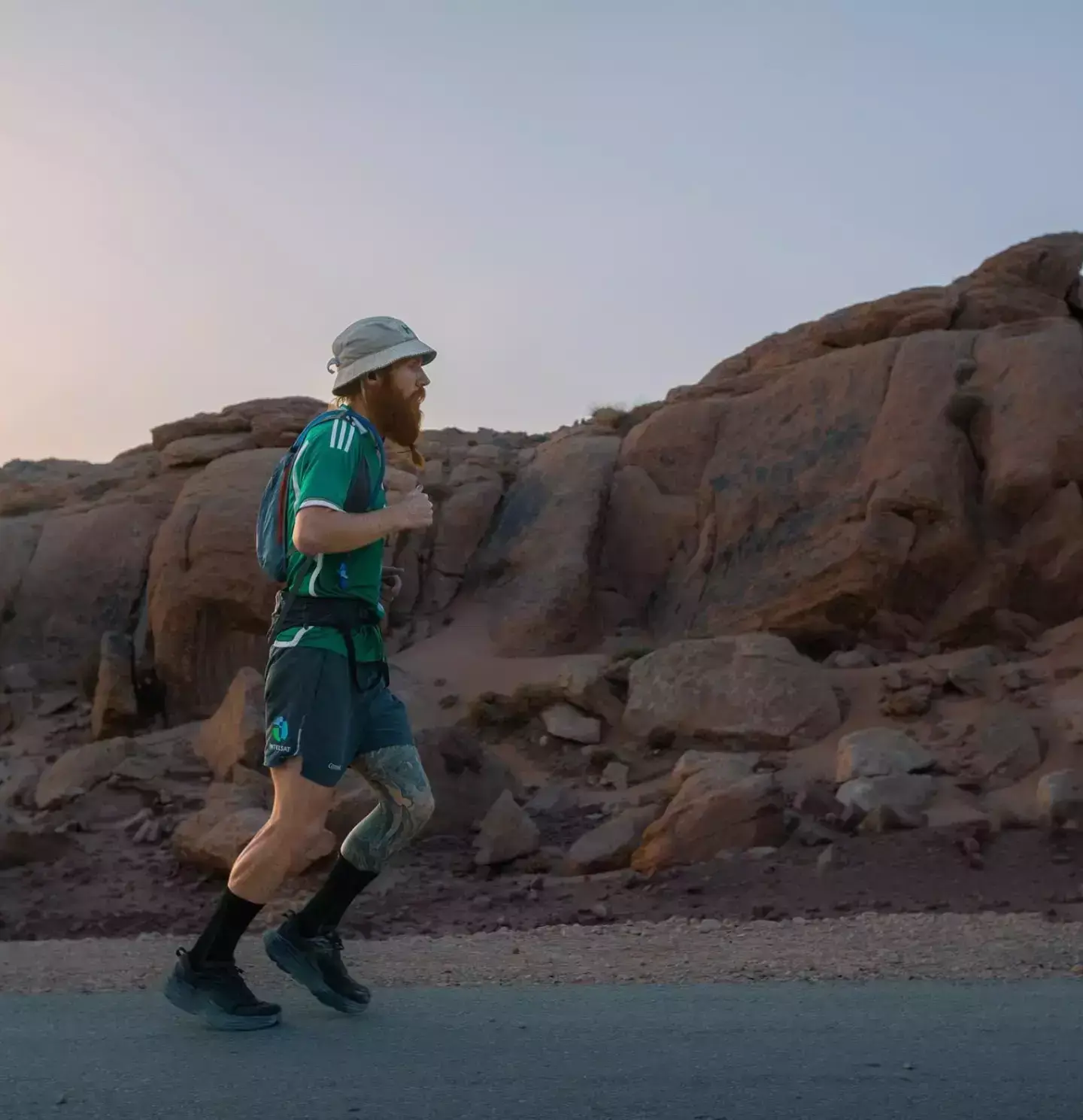 The Brit completed one of the most incredible physical achievements in human history. (X/@hardestgeezer)