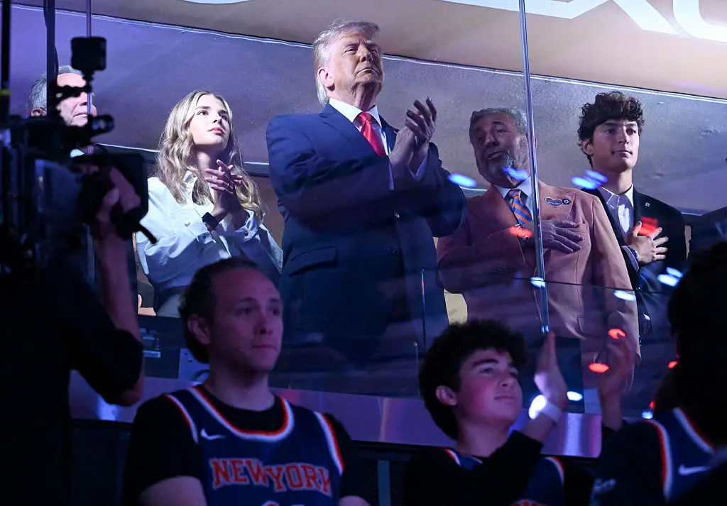 Trump was booed during the national anthem (SAUL LOEB / AFP via Getty Images)
