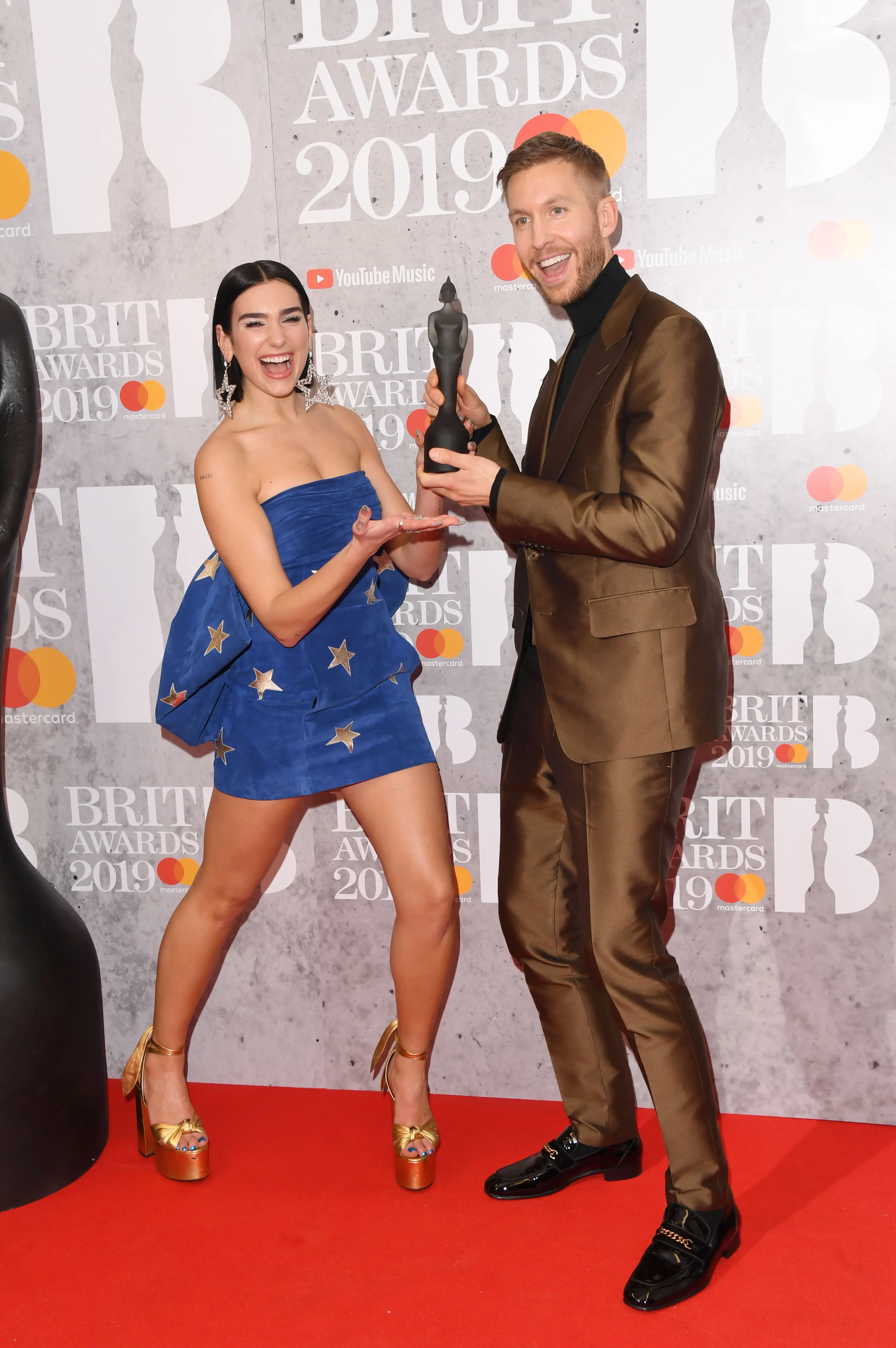 They're an award-winning pair. (Stuart C. Wilson/Getty Images)