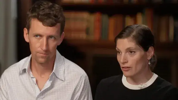Patrick Clancy plans to start a new family with his wife Dr Rachel Danis, who he married earlier this year (60 Minutes/CBS)