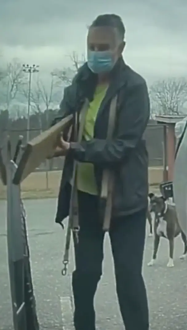 She was arrested and charged. (Jason Hooper/Facebook)