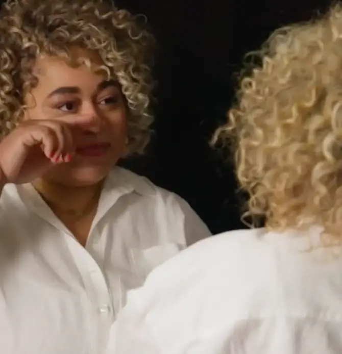 The pair shared that they were shocked by how similar they were in personality as well as looks.