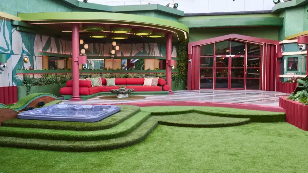 This year's Big Brother garden (ITV)